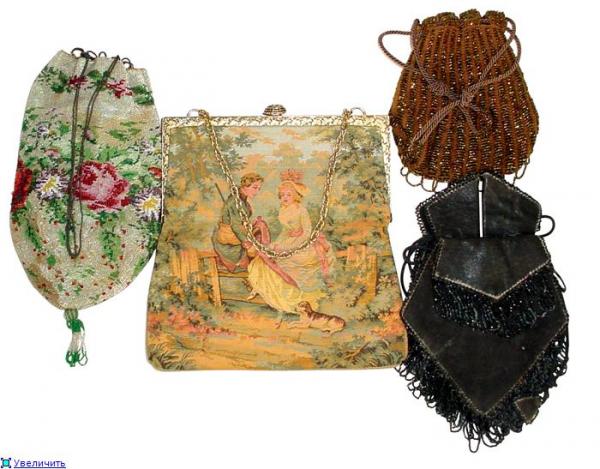 Дамские сумочки в Викторианскую эпоху (Фото 29)