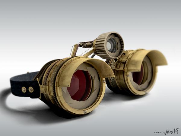 Работа на конкурс Steampunk-Vision 3D в Студию, автор Алексей