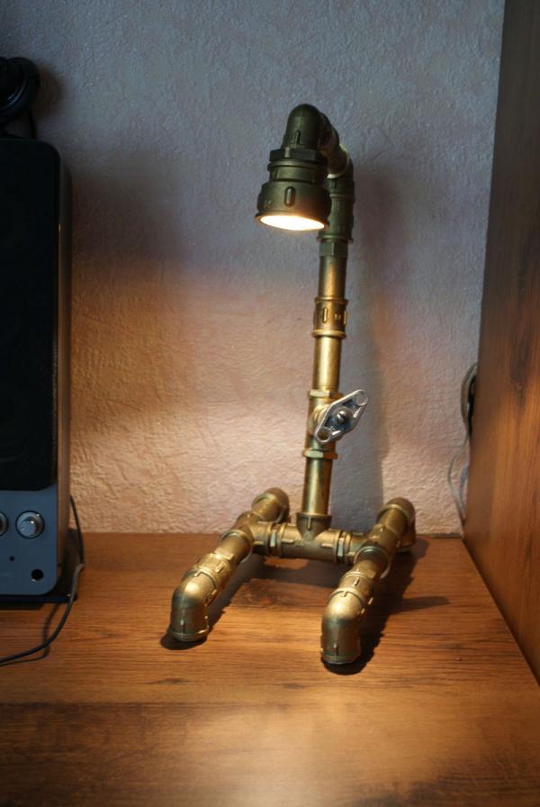 Настольная лампа "Стимпанк" по мотивам KOZO-Lamp
