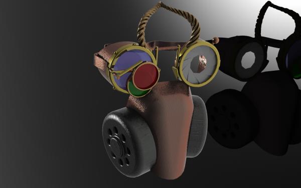 Работа на конкурс Steampunk-Vision 3D в Студию, автор Roman